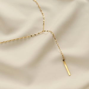 Angela Y Necklace (Gold)