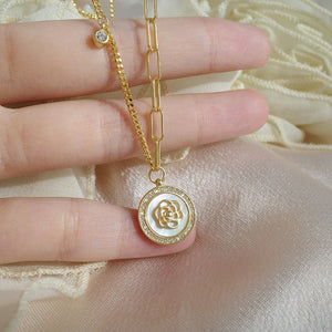 Secret Camellia Necklace