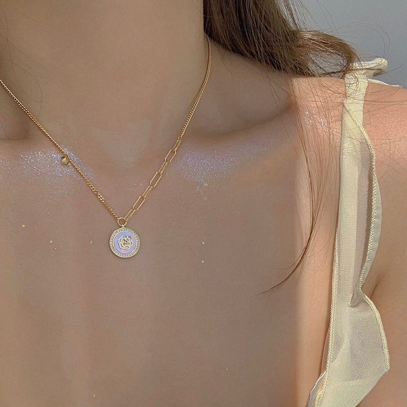 Secret Camellia Necklace