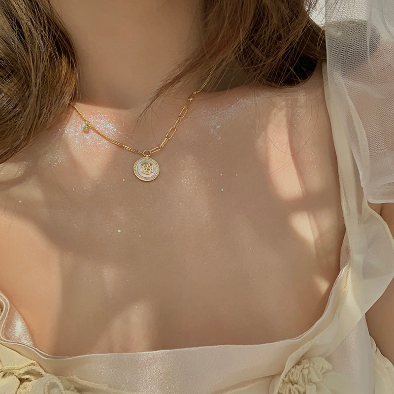 Secret Camellia Necklace